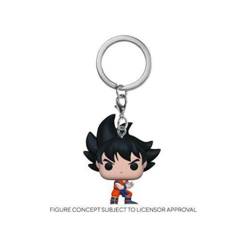 Dragon Ball Z Llaveros Pocket POP! Vinyl Goku w/Kamehameha 4 cm Expositor (12)