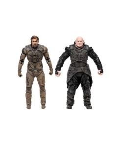 Dune: parte dos Pack de 2 Figuras Gurney Halleck & Rabban 18 cm