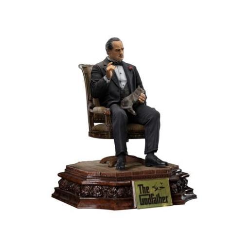 El Padrino Estatua 1/10 Art Scale Don Vito Corelione 19 cm