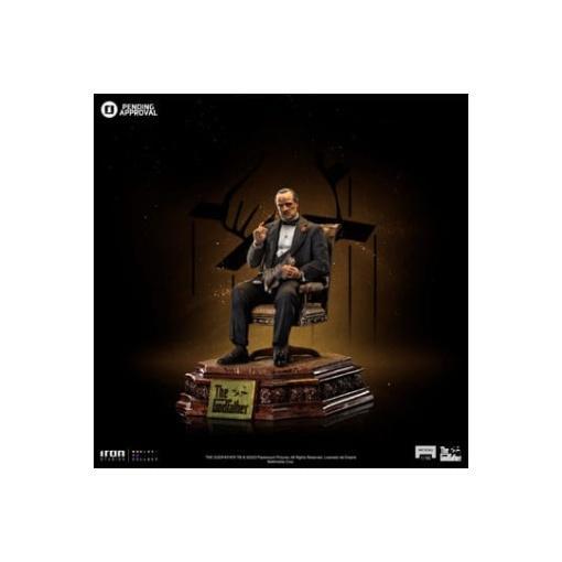 El Padrino Estatua 1/10 Art Scale Don Vito Corelione 19 cm