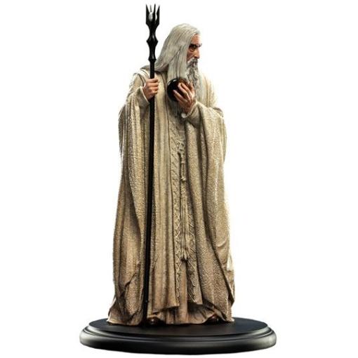 El Señor de los Anillos Estatua Saruman el Blanco 19 cm