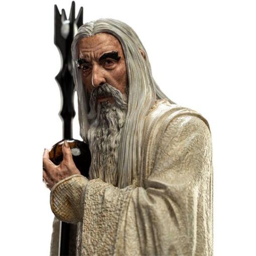 El Señor de los Anillos Estatua Saruman el Blanco 19 cm