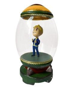 Fallout Estatua Blown Glass Adornment Series Nuke Vault Boy 17 cm