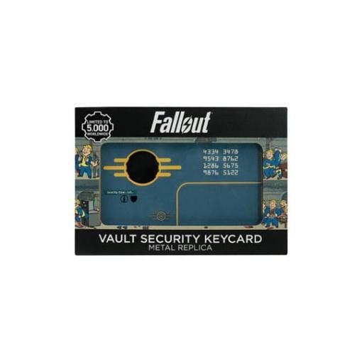 Fallout Réplica Vault Security Keycard Limited Edition