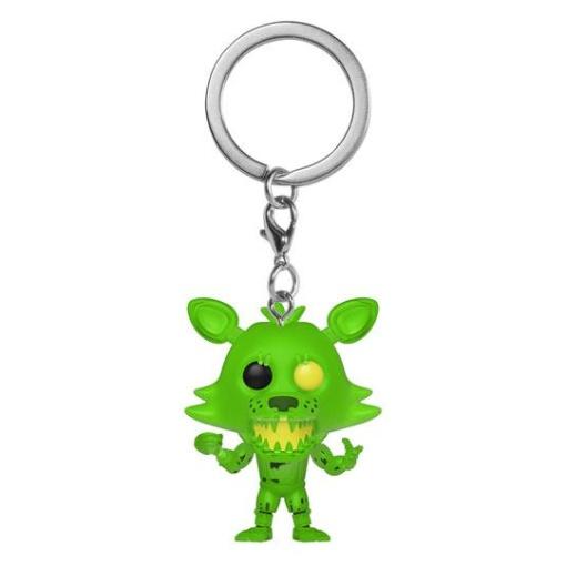 Five Nights at Freddy's Llaveros Pocket POP! Vinyl Radioactive Foxy 4 cm Expositor (12)