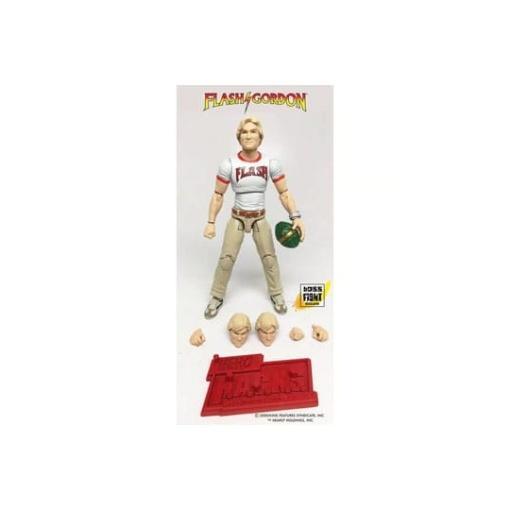 Flash Gordon Hero H.A.C.K.S. Figura Flash Gordon with Lunchbox  - Embalaje muy dañado