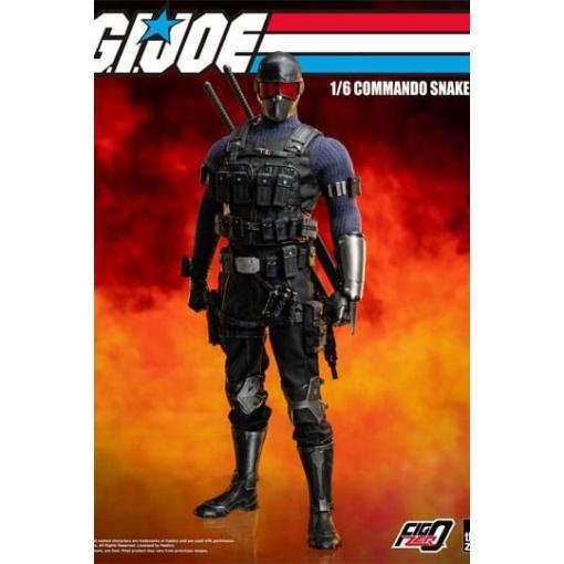 G.I. Joe Figura FigZero 1/6 Commando Snake Eyes 30 cm