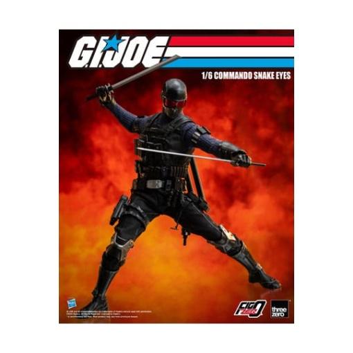 G.I. Joe Figura FigZero 1/6 Commando Snake Eyes 30 cm