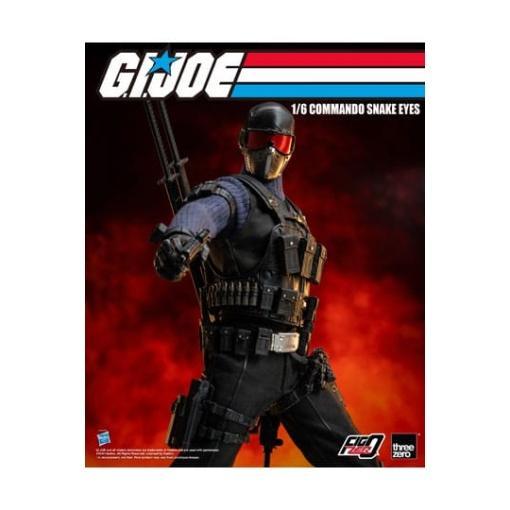 G.I. Joe Figura FigZero 1/6 Commando Snake Eyes 30 cm