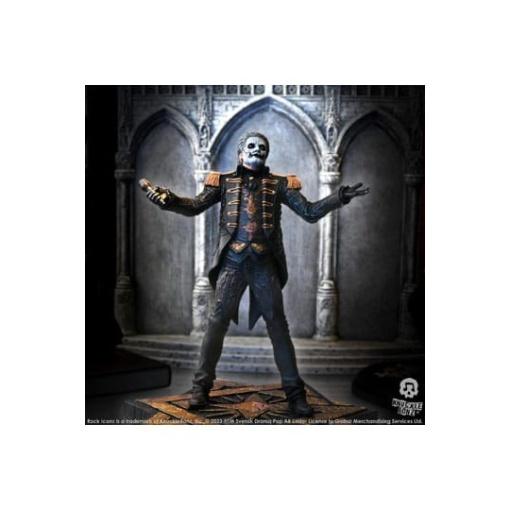 Ghost Estatua Rock Iconz 1/9 Papa Emeritus IV (Military Jacket) 22 cm - Embalaje dañado