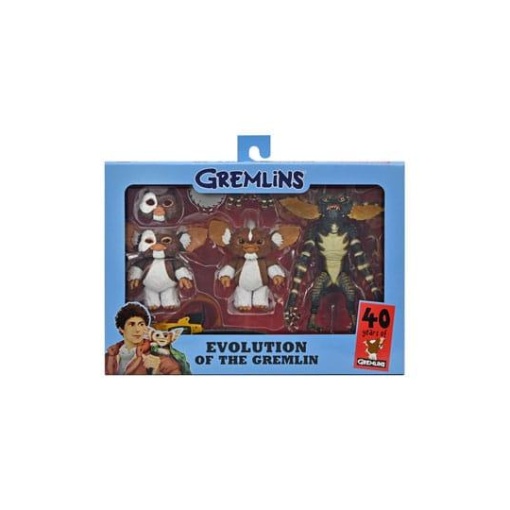 Gremlins Figuras Evolution of a Gremlin 40th Anniversary Box Set 18 cm