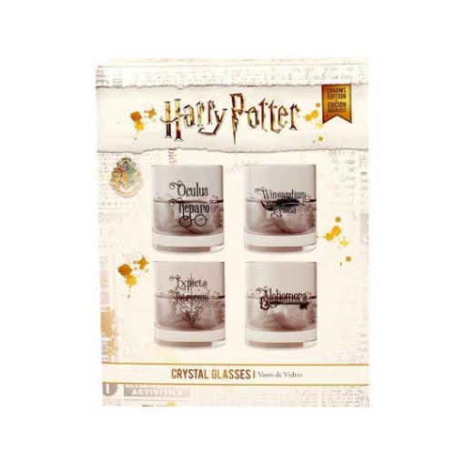 Harry Potter Pack de 4 Vasos  Spells