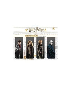 Harry Potter Set de 4 Marcapáginas Magnéticos C