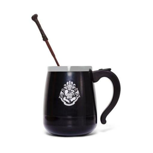 Harry Potter Taza que se remueve sola con la varita de Harry Potter