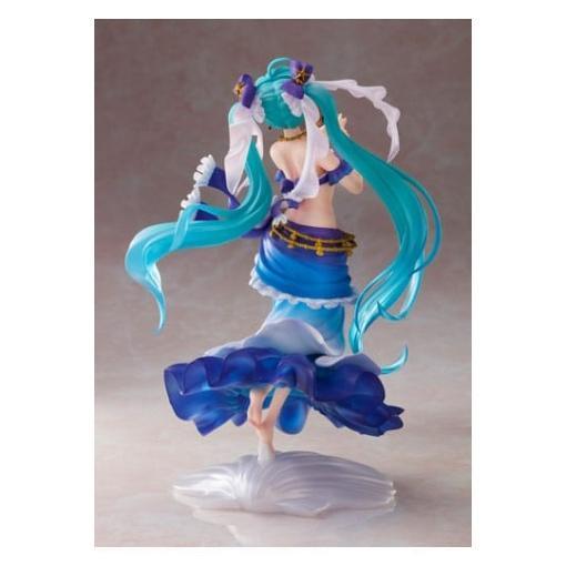 Hatsune Miku AMP Estatua PVC Princess Mermaid Ver. 21 cm - Embalaje dañado