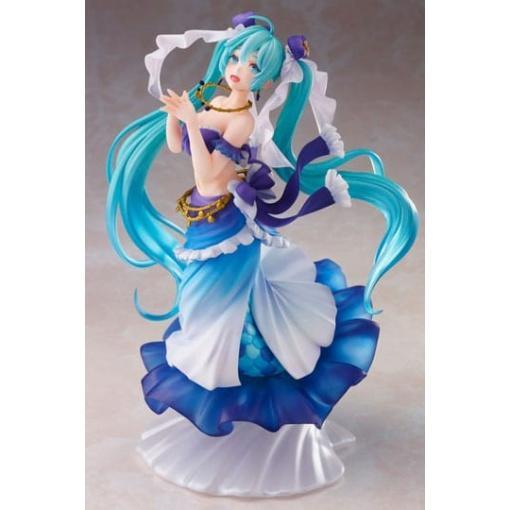 Hatsune Miku AMP Estatua PVC Princess Mermaid Ver. 21 cm - Embalaje dañado