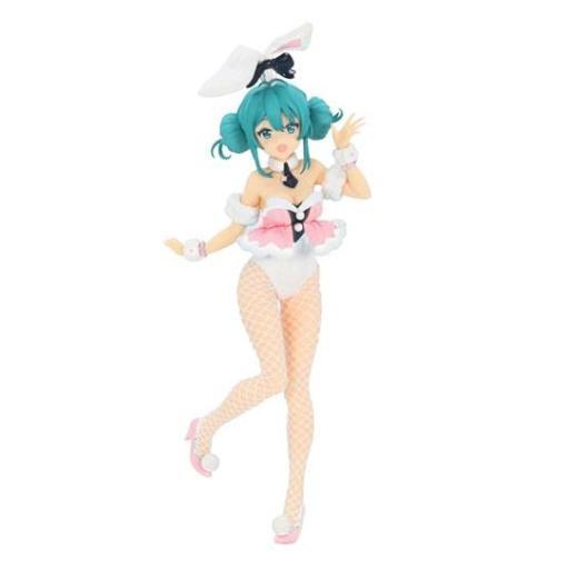 Hatsune Miku Estatua PVC BiCute Bunnies Hatsune Miku White Rabbit Baby Pink Ver. 28 cm - Embalaje dañado