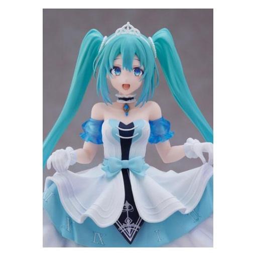 Hatsune Miku Wonderland Estatua PVC Hatsune Miku Cinderella 18 cm - Embalaje dañado