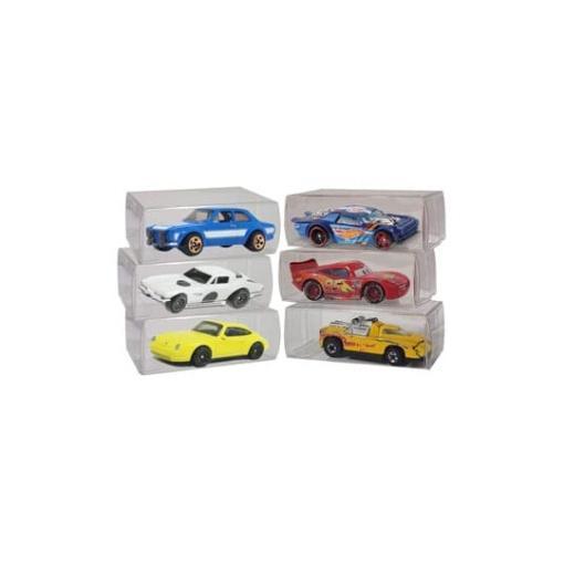 Hot Wheels Caja de PET pack de 50 Protector para Matchbox Cars