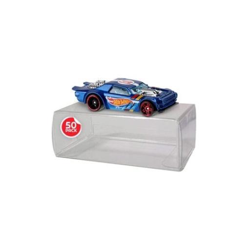 Hot Wheels Caja de PET pack de 50 Protector para Matchbox Cars