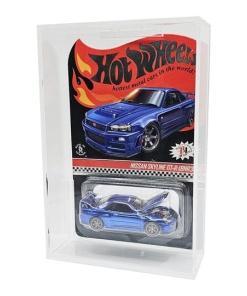 Hot Wheels caja de acrílico pack de 2 Protector para Mainline