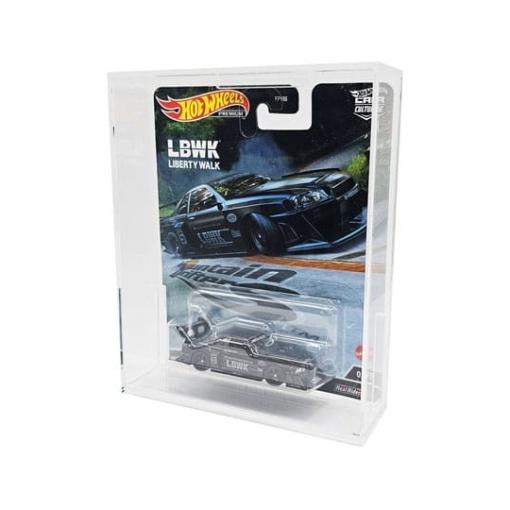 Hot Wheels caja de acrílico pack de 2 Protector para Premium