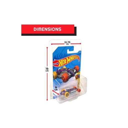 Hot Wheels pack de 36 protectores Blisters para Long Card Mainline