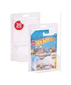 Hot Wheels pack de 36 protectores Blisters para Long Card Mainline