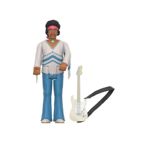 Jimi Hendrix Figura ReAction Jimi Hendrix (Festival) 10 cm