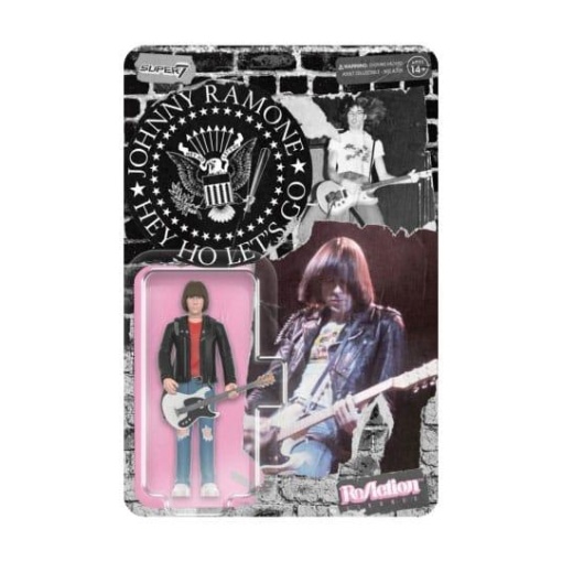 Johnny Ramone Figura ReAction Wave 01 Johnny Ramone 10 cm