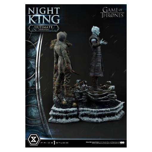 Juego de tronos Estatua 1/4 Night King Ultimate Version 70 cm - Embalaje dañado