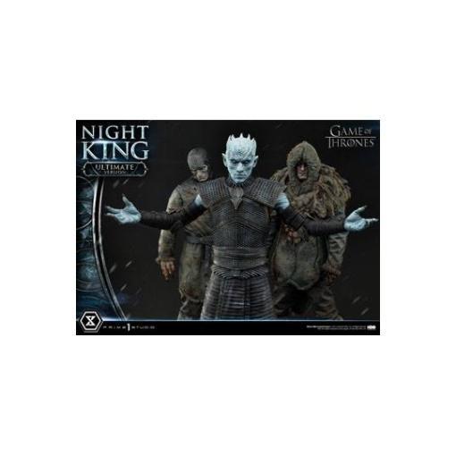 Juego de tronos Estatua 1/4 Night King Ultimate Version 70 cm - Embalaje dañado