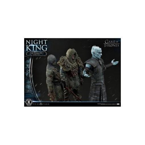 Juego de tronos Estatua 1/4 Night King Ultimate Version 70 cm - Embalaje dañado