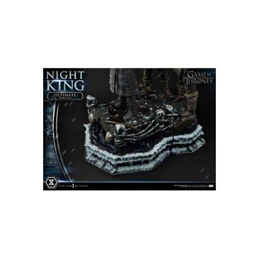 Juego de tronos Estatua 1/4 Night King Ultimate Version 70 cm - Embalaje dañado