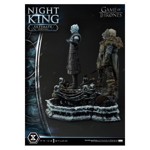 Juego de tronos Estatua 1/4 Night King Ultimate Version 70 cm - Embalaje dañado