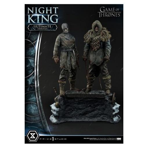 Juego de tronos Estatua 1/4 Night King Ultimate Version 70 cm - Embalaje dañado