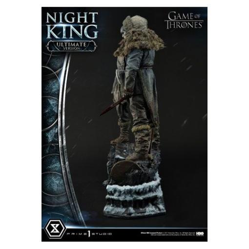 Juego de tronos Estatua 1/4 Night King Ultimate Version 70 cm - Embalaje dañado