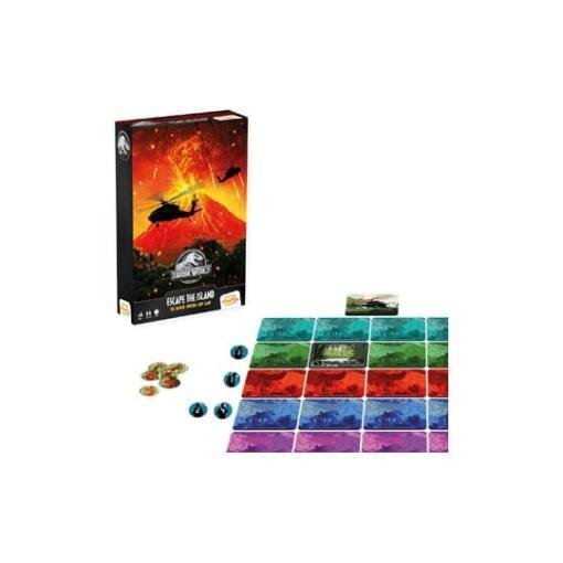 Jurassic World Juego de Cartas Shuffle Escape The Island