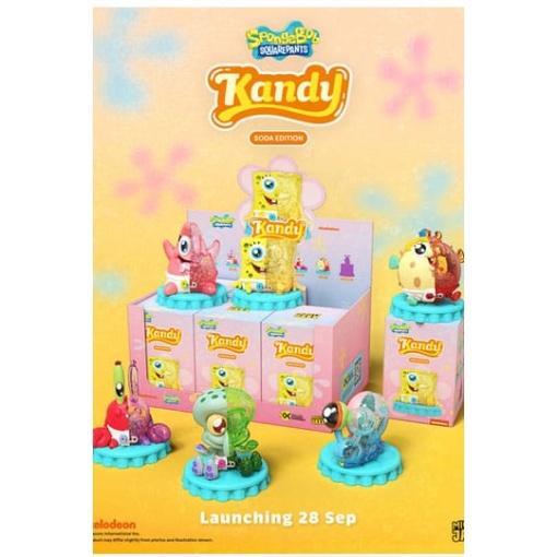 Kandy x Sanrio Blind Box Kandy x Jason Freeny Collection Spongebob (Soda Edition) Expositor (6)