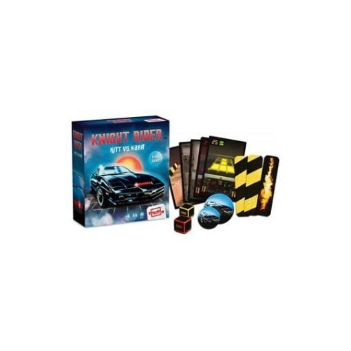 Knight Rider Juego de Cartas Kitt vs. Karr Retro