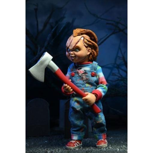 La novia de Chucky Pack de 2 Figuras Clothed Chucky & Tiffany 14 cm - Embalaje dañado