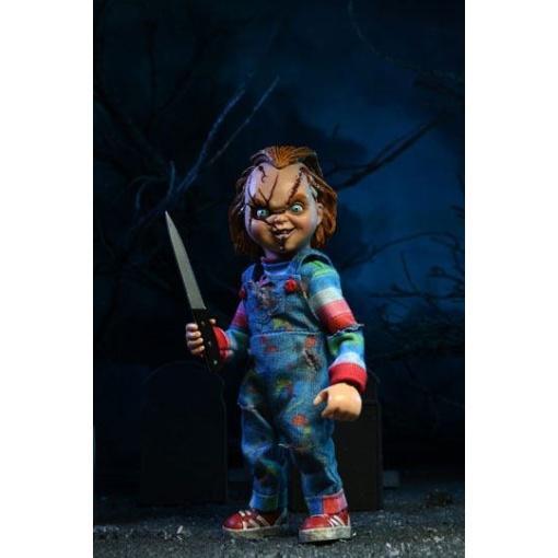 La novia de Chucky Pack de 2 Figuras Clothed Chucky & Tiffany 14 cm - Embalaje dañado