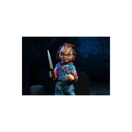 La novia de Chucky Pack de 2 Figuras Clothed Chucky & Tiffany 14 cm - Embalaje dañado