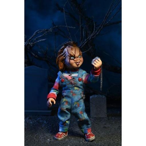 La novia de Chucky Pack de 2 Figuras Clothed Chucky & Tiffany 14 cm - Embalaje dañado