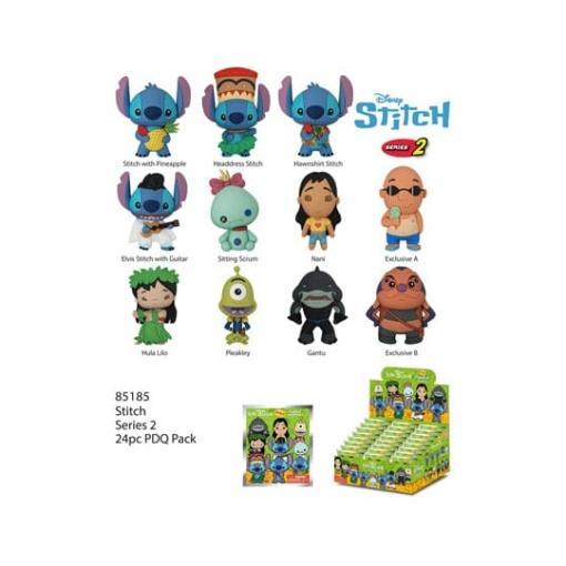 Lilo & Stich Colgantes PVC 3D Stich Series 2 Expositor (24)