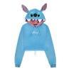 Lilo & Stitch Cropped Sudadera Capucha Stitch