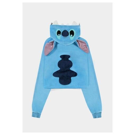 Lilo & Stitch Cropped Sudadera Capucha Stitch