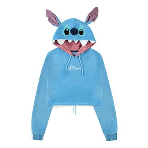 Lilo & Stitch Cropped Sudadera Capucha Stitch