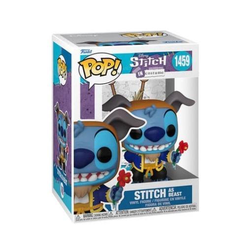 Lilo & Stitch Figura POP! & Buddy Vinyl Costume- Beast 9 cm - Embalaje dañado