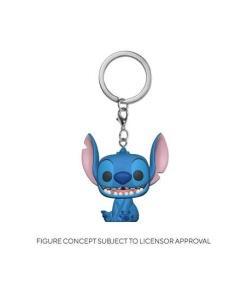 Lilo & Stitch Llaveros Pocket POP! Vinyl Stitch 4 cm Expositor (12)